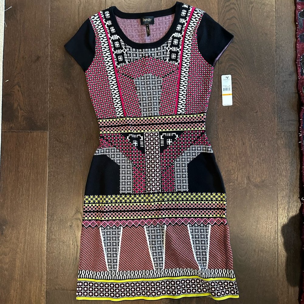 Laundry by Shelli Segal fitted knit dress - new with tags